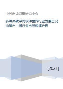 多媒体教学网软件世界行业发展总况汕尾市中国行业市场规模分析